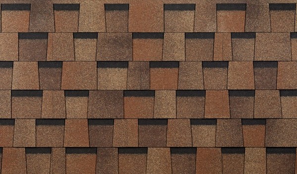 Ламинированная черепица Docke, DRAGON LUX,БРАУНИ купить в Шуе