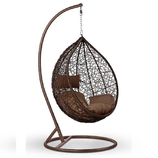 Кресло Подвесное из искусственного ротанга AFM-168A-L Brown купить в Шуе Кресло Подвесное из искусственного ротанга AFM-168A-L Brown купить в Шуе