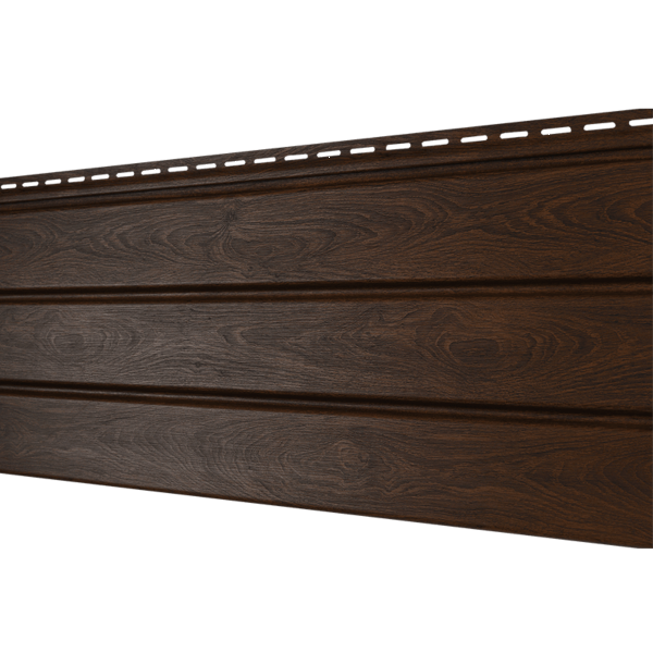 Софит Ю-Пласт без перфорации, Орех тёмный купить в Шуе