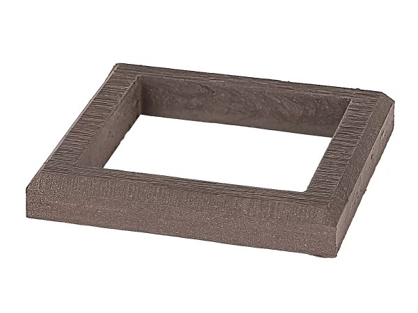 Рамка ДПК для столба 100x100 Венге купить в Шуе