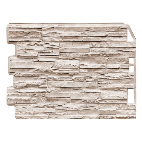 Фасадная панель FineBer, Скол -  Светло бежевый купить в Шуе Фасадная панель FineBer, Скол -  Светло бежевый купить в Шуе