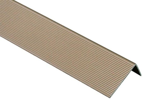 Угол завершающий алюминиевый KRONEX 51,5x30x3000 мм. дуб купить в Шуе