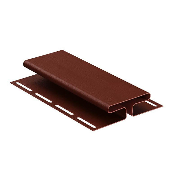 H-профиль Премиум для сайдинга, гранат купить в Шуе H-профиль Премиум для сайдинга, гранат купить в Шуе