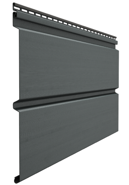 Виниловый сайдинг docke (дёке) - профиль D6S графит купить в Шуе Виниловый сайдинг docke (дёке) - профиль D6S графит купить в Шуе