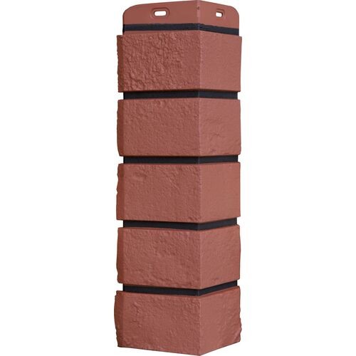 Угол Grand Line состаренный кирпич Элит корица (махагон), ШОВ черный купить в Шуе Угол Grand Line состаренный кирпич Элит корица (махагон), ШОВ черный купить в Шуе