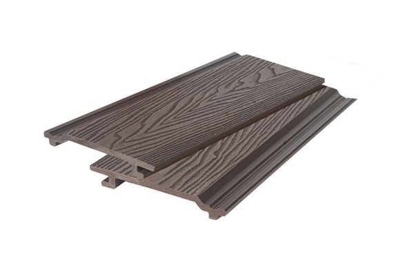 Фасадная доска 3D WOOD BRUSHING, тёмно-коричневый купить в Шуе