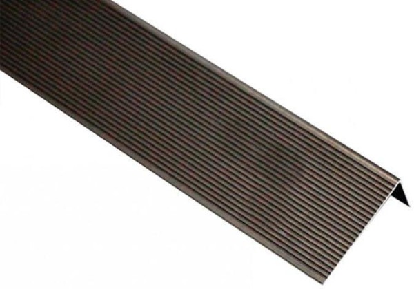 Угол завершающий алюминиевый KRONEX 51,5x30x3000 мм. коньяк купить в Шуе