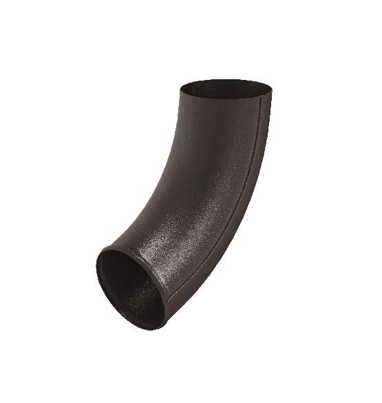 Водосток Aquasistem, Система 125x90 - Отвод трубы RR 32 Тёмно-коричневый matt купить в Шуе Водосток Aquasistem, Система 125x90 - Отвод трубы RR 32 Тёмно-коричневый matt купить в Шуе