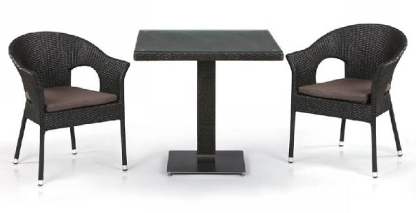 Комплект плетеной мебели AFINA из иск. ротанга T605SWT/Y79A-W53 Brown 2Pcs купить в Шуе Комплект плетеной мебели AFINA из иск. ротанга T605SWT/Y79A-W53 Brown 2Pcs купить в Шуе