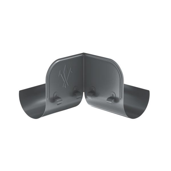 Водосток Aquasistem, система 150x100 - Ограничитель перелива угловой RR 23 Маренго купить в Шуе