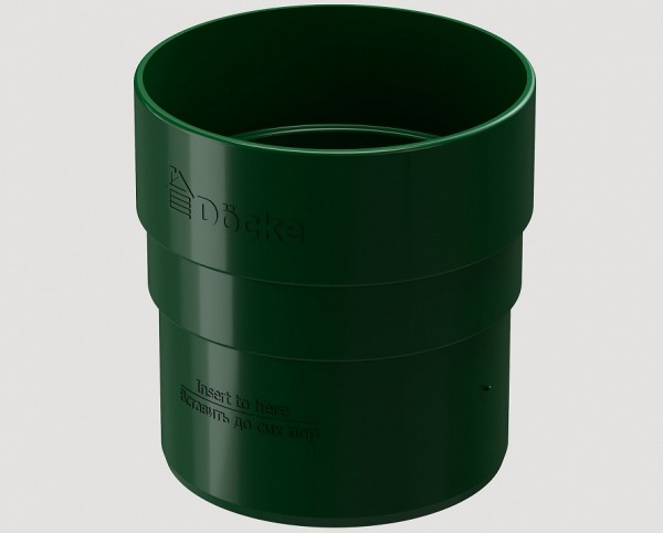 Муфта соединительная ПВХ Docke STANDART зеленый купить в Шуе Муфта соединительная ПВХ Docke STANDART зеленый купить в Шуе