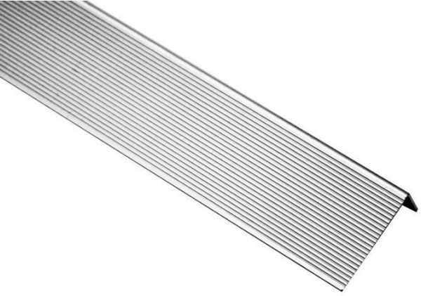 Угол завершающий алюминиевый KRONEX 51,5x30x3000 мм. серебро купить в Шуе