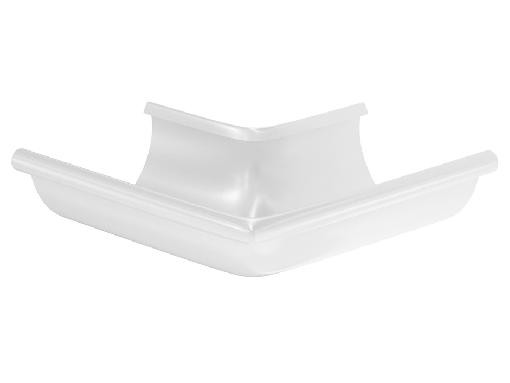 Водосток Aquasistem, система 125x90 - Угол желоба, наружный 90° RAL 9003 Белый купить в Шуе Водосток Aquasistem, система 125x90 - Угол желоба, наружный 90° RAL 9003 Белый купить в Шуе