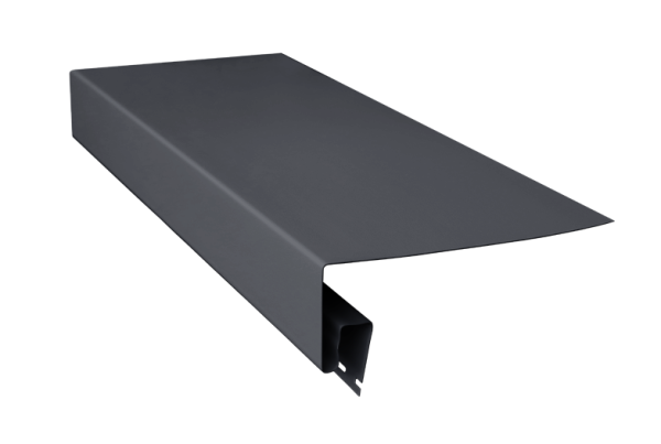 Планка приоконная широкая для Фасадных Панелей Графит купить в Шуе Планка приоконная широкая для Фасадных Панелей Графит купить в Шуе