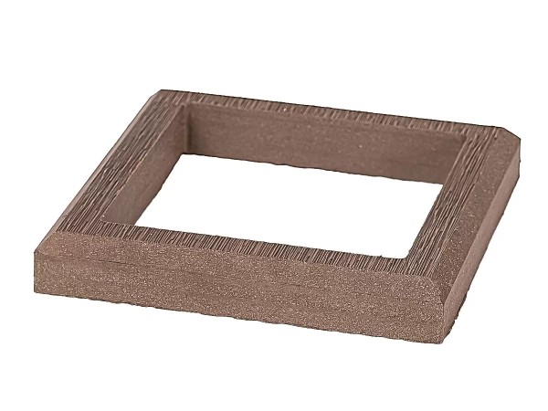 Рамка ДПК для столба 100x100 Шоколад купить в Шуе