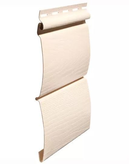 Виниловый сайдинг fineber (файнбер) - серия blockhouse (блокхаус) "бревно", слоновая кость купить в Шуе Виниловый сайдинг fineber (файнбер) - серия blockhouse (блокхаус) "бревно", слоновая кость купить в Шуе