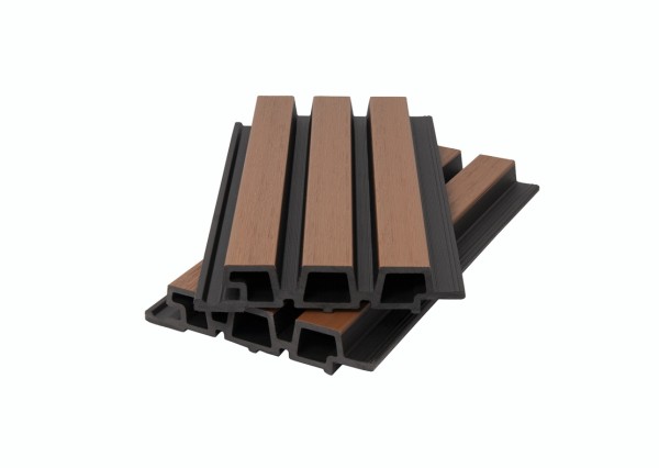 Фасадная панель брусковая двухцветная co-extrusion, sand mix купить в Шуе