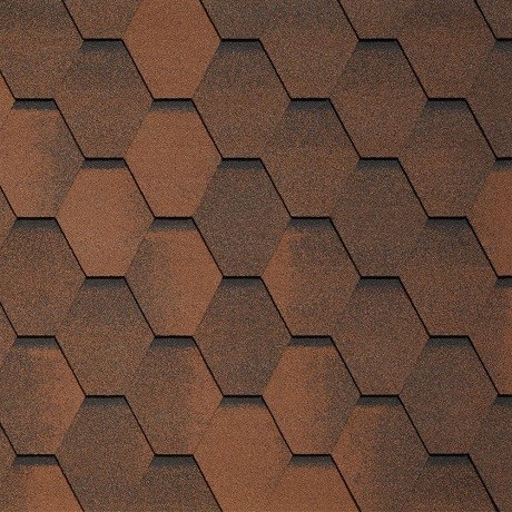 Гибкая черепица Tegola VENETO marrone 423 купить в Шуе Гибкая черепица Tegola VENETO marrone 423 купить в Шуе