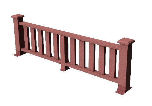 Ограждения декоративное ДПК GRINDERDECO  Эрес мербау купить в Шуе Ограждения декоративное ДПК GRINDERDECO  Эрес мербау купить в Шуе