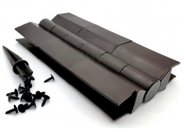 Угловой (стыковочный) шарнир для грядкок ДПК 225мм чёрный купить в Шуе Угловой (стыковочный) шарнир для грядкок ДПК 225мм чёрный купить в Шуе