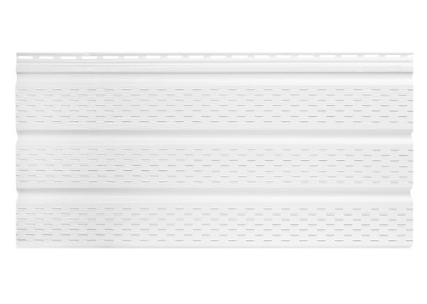 Софит к сайдингу ПЕРФОРИРОВАННЫЙ TECOS БЕЛЫЙ купить в Шуе Софит к сайдингу ПЕРФОРИРОВАННЫЙ TECOS БЕЛЫЙ купить в Шуе