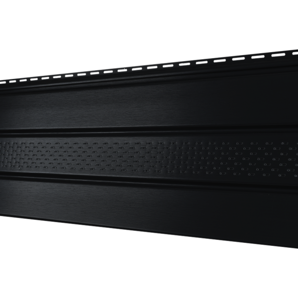 Софит Ю-Пласт PRO Классический перфорация по центру, чёрный купить в Шуе Софит Ю-Пласт PRO Классический перфорация по центру, чёрный купить в Шуе