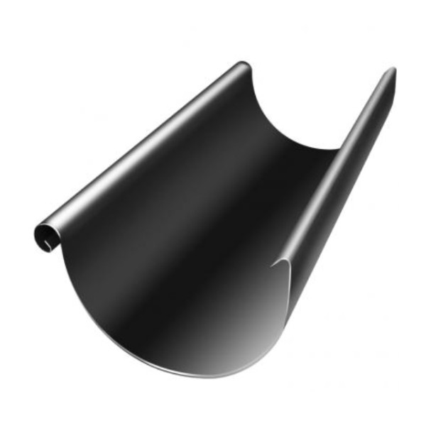 Водосток Grand Line 125x90 – Желоб 3м RAL 9005 купить в Шуе Водосток Grand Line 125x90 – Желоб 3м RAL 9005 купить в Шуе