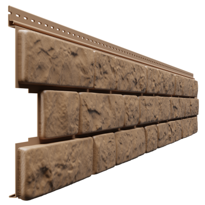 Фасадная панель Docke BERGART под камень Лесной фундук