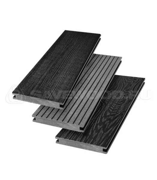 Террасная доска SW Fraxinus (R) полнотелая «SaveWood» Черный купить в Шуе Террасная доска SW Fraxinus (R) полнотелая «SaveWood» Черный купить в Шуе