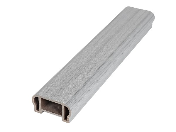 Перила верхнее фигурное Woodvex Co-Extrusion Серый купить в Шуе