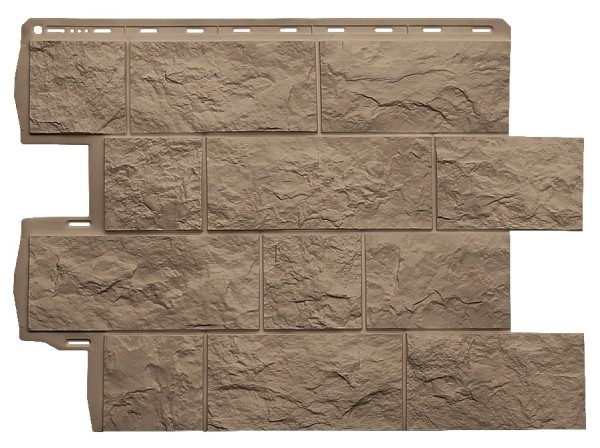 Фасадная панель Альта-Профиль Туф ЭКО Бежевый купить в Шуе Фасадная панель Альта-Профиль Туф ЭКО Бежевый купить в Шуе