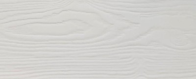 Фиброцементный сайдинг 190х3000х8мм Белый минерал RAL 9003