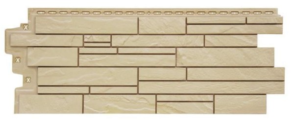 Фасадная панель Grand Line Скала Стандарт бежевый купить в Шуе Фасадная панель Grand Line Скала Стандарт бежевый купить в Шуе