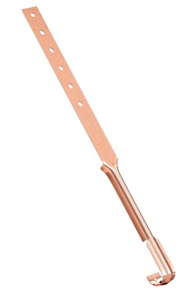 Водосток Aquasistem, система 150/100 - Поддержка желоба Медь купить в Шуе