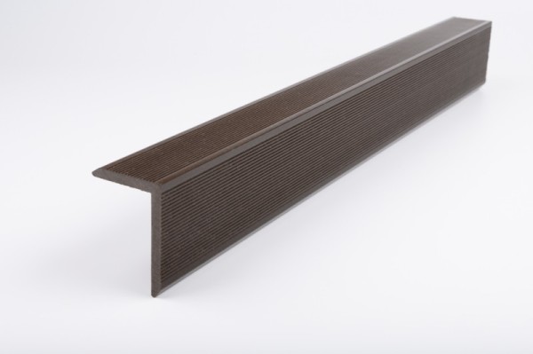 Угол торцевой Ecodecking Классик 60х40х3000 Шоколад купить в Шуе