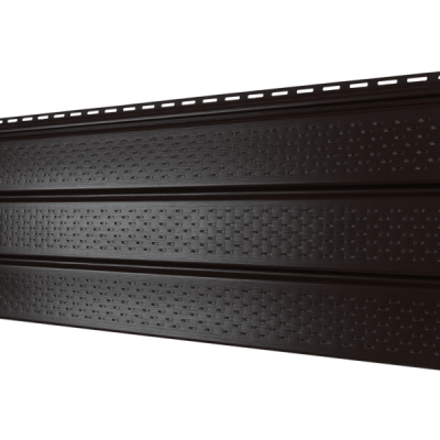 Софит Ю-Пласт PRO Классический с полной перфорацией, коричневый