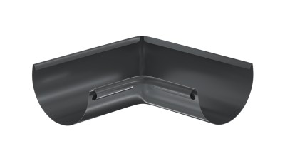 Водосток Aquasistem, система 150x100 - Угол желоба, внутренний 90° RR 23 Маренго