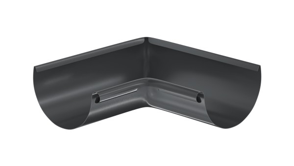 Водосток Aquasistem, система 150x100 - Угол желоба, внутренний 90° RR 23 Маренго купить в Шуе