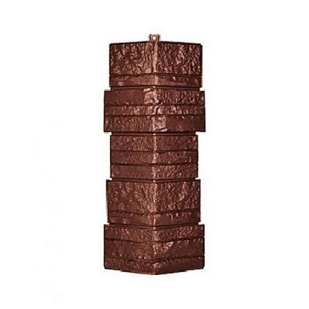 Угол T-Сайдинг-Альпийская Сказка Коричневый купить в Шуе