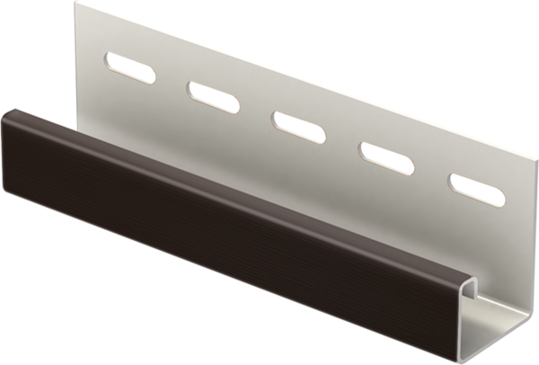 J-планка к Софиту PRO Тёмно коричневый купить в Шуе