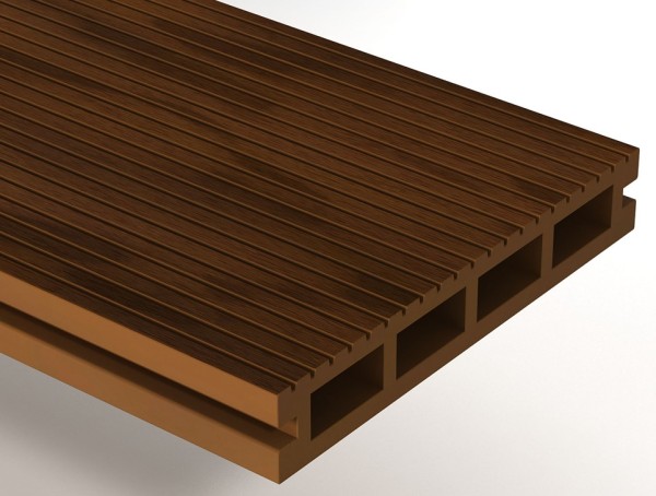 Террасная доска из ДПК WOODVEX Expert Тик купить в Шуе