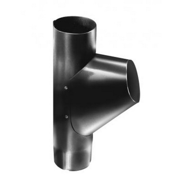 Водосток Grand Line 125x90 – Тройник RAL 9005 купить в Шуе