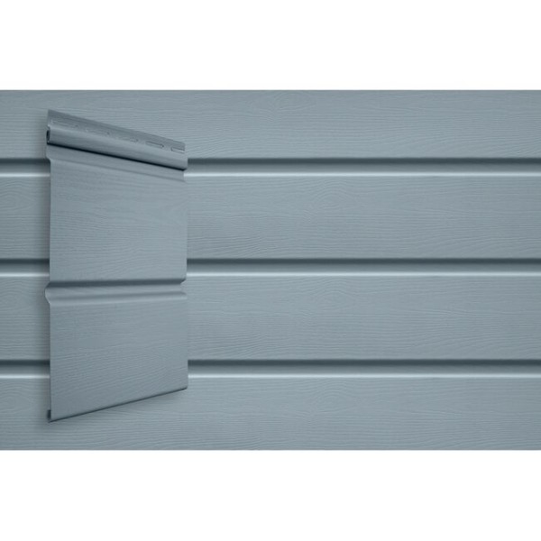 Виниловый сайдинг Grand Line Double-Брус Голубой купить в Шуе