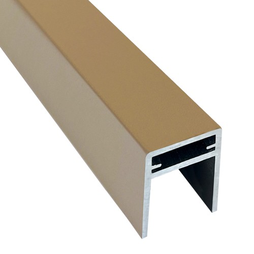 П-профиль Алюминиевый EasyDecking 35x25 Дуб купить в Шуе П-профиль Алюминиевый EasyDecking 35x25 Дуб купить в Шуе