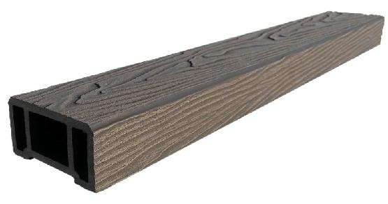 Перила ДПК 3D GardenParkett фактура дерева Венге купить в Шуе Перила ДПК 3D GardenParkett фактура дерева Венге купить в Шуе