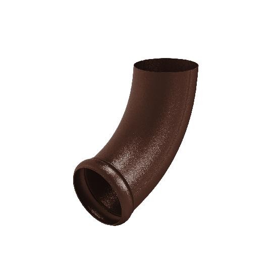 Водосток Aquasistem, Система 150/100 - Отвод трубы декоративный RAL 8017 Коричневый matt купить в Шуе