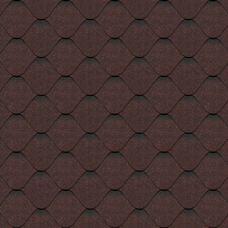 Гибкая черепица PIE / PREMIUM Docke, коллекция Ницца какао купить в Шуе