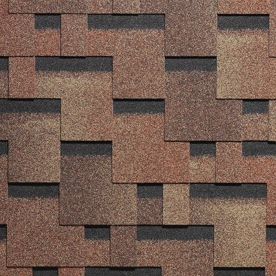 Гибкая черепица Docke, коллекция Генуя – Амаретто