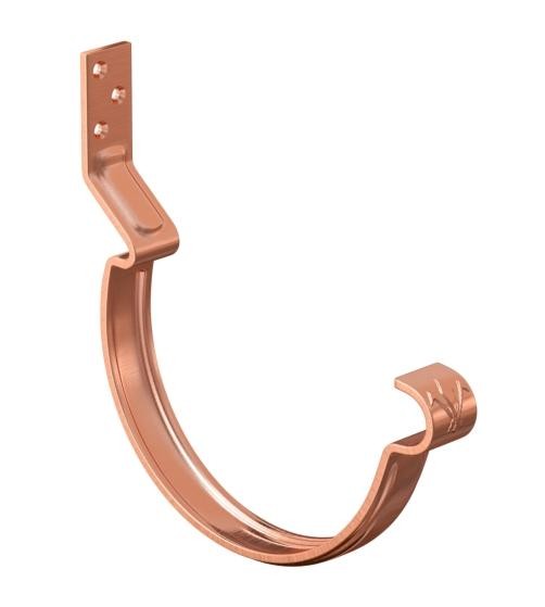 Водосток Aquasistem, система 150/100 - Крюк крепления короткий медный купить в Шуе