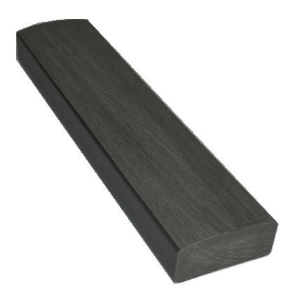 Лавочный брус Ecodecking Некст полнотелый брашированный 70х35 графит (под заказ) купить в Шуе Лавочный брус Ecodecking Некст полнотелый брашированный 70х35 графит (под заказ) купить в Шуе